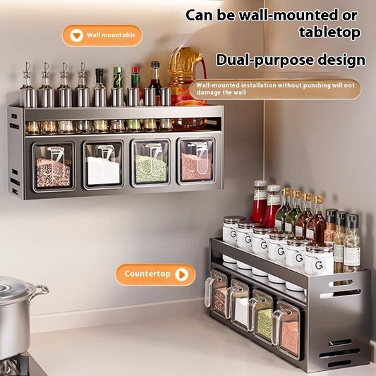Multi-Functional Kitchen Spice Organizer