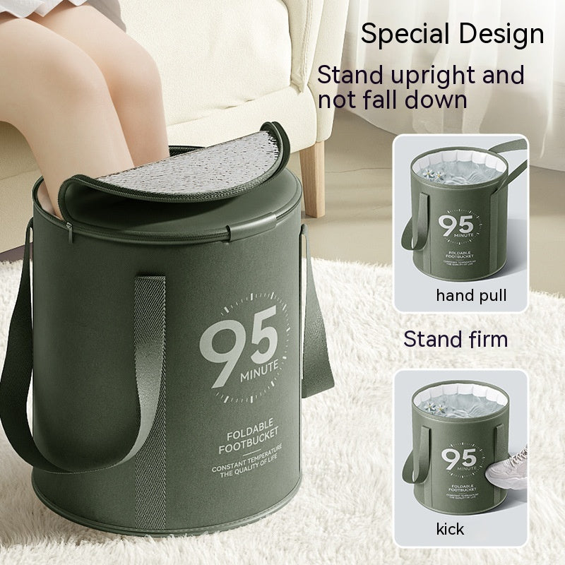 High-Depth Over-Calf Foot Soak Bag