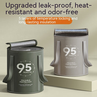 High-Depth Over-Calf Foot Soak Bag