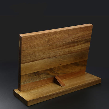 Magnetic Wooden Knife Storage Rack