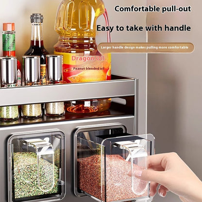 Multi-Functional Kitchen Spice Organizer