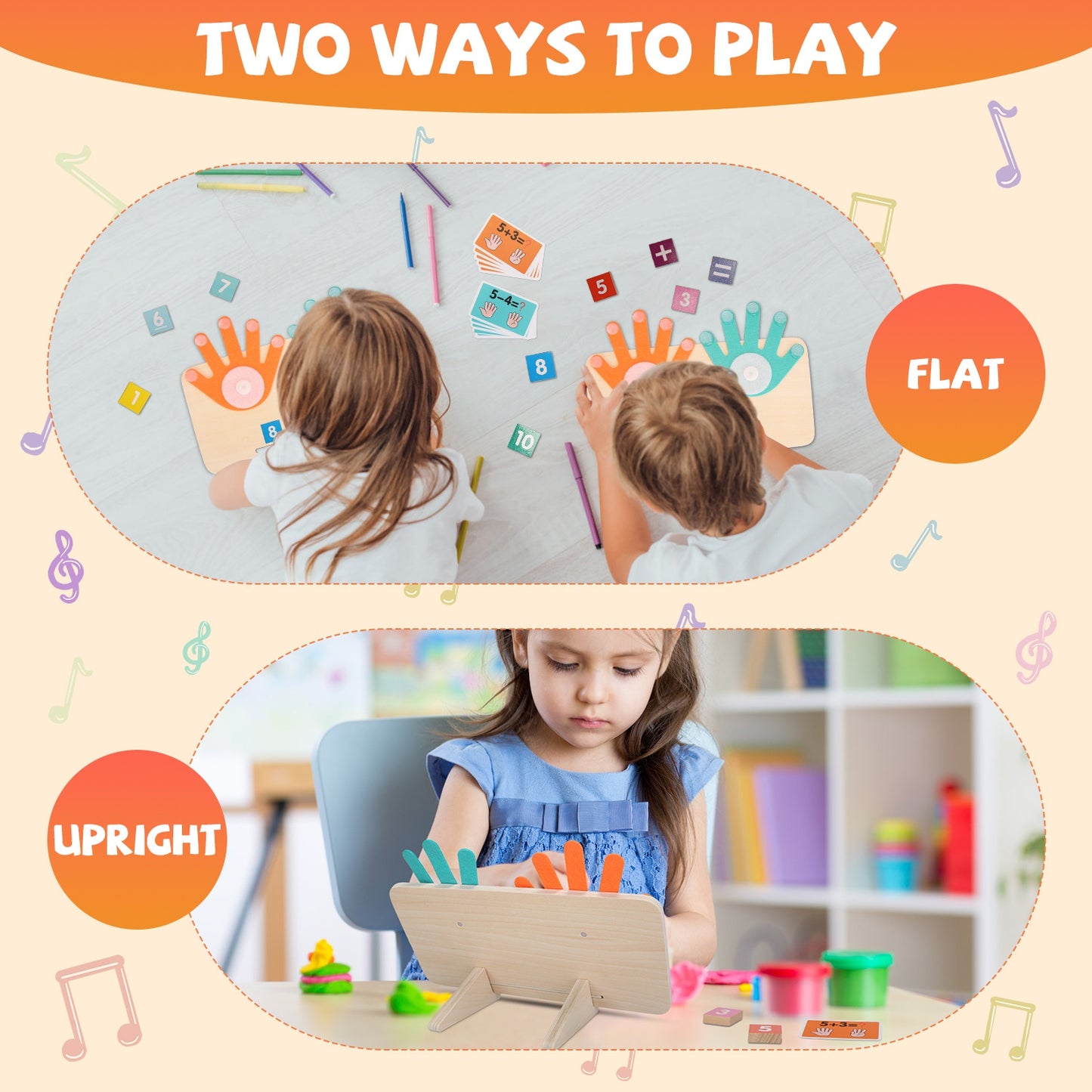 Talking Flash Cards And Finger Counting Math Board Interactive Learning Toys For Kids Aged Over 3  Number Alphabet Words Song Learning