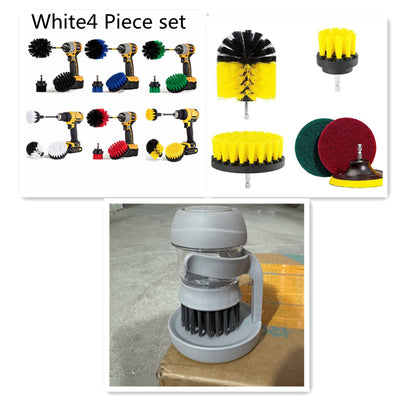 Automatic Soap-Adding Scrubbing Brush